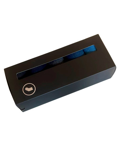 Caja de Regalo Colores Surtidos: Negro, Azul Marino, Mezclilla Obscuro, Mezclilla y Gris Oxford